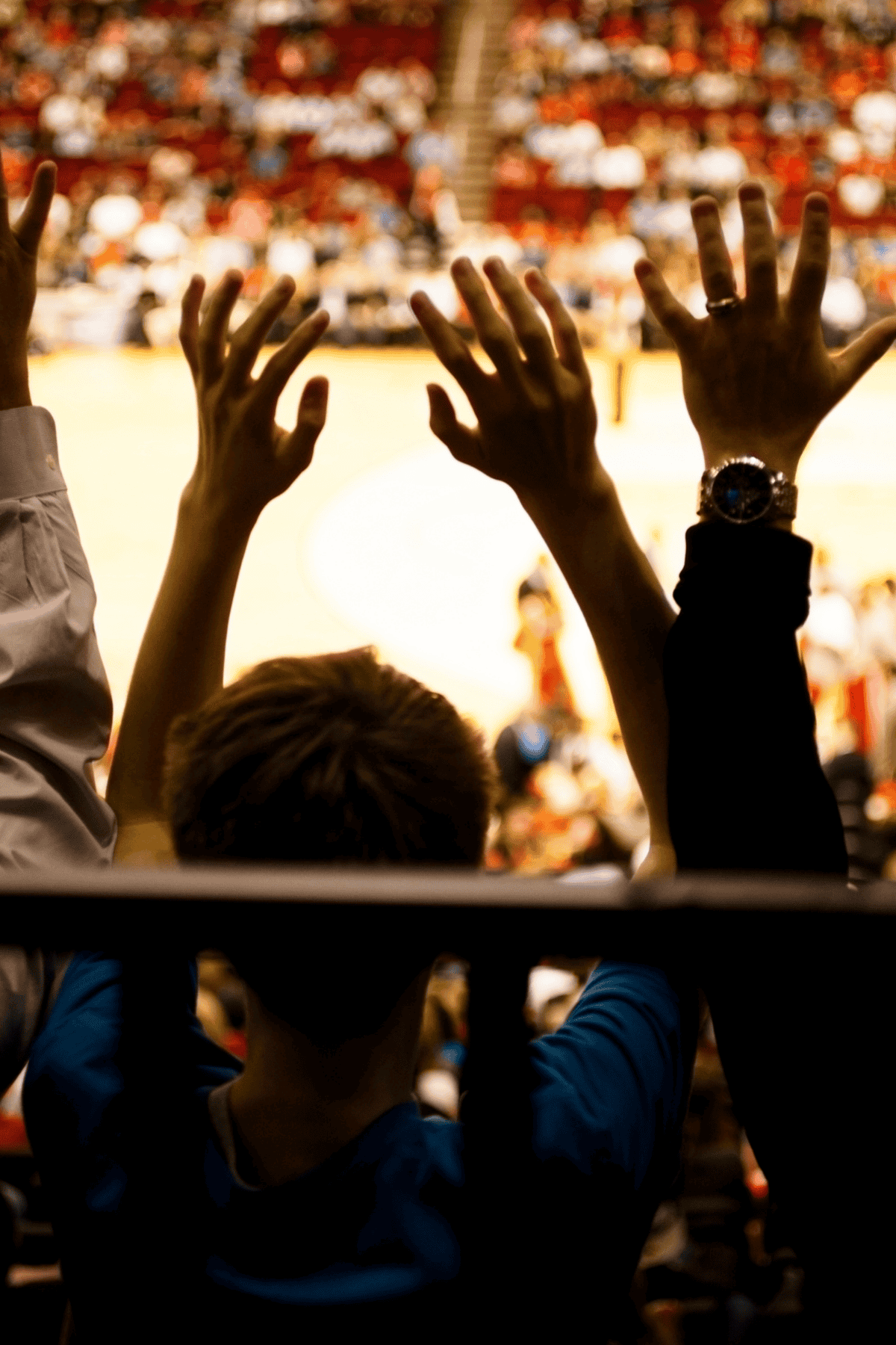 Busselton Basketball Spectators