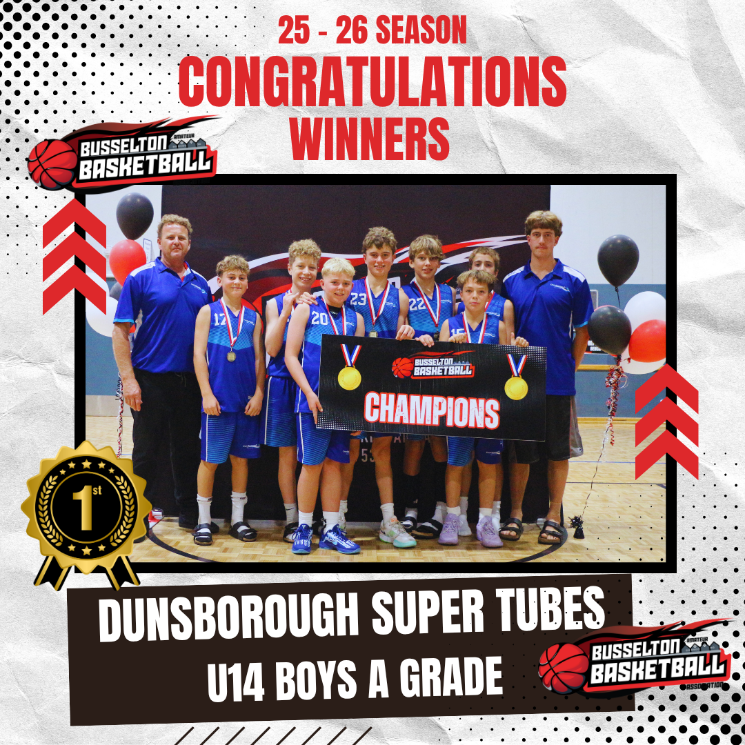 25-26 U14 WINNERS BOYS A Grade