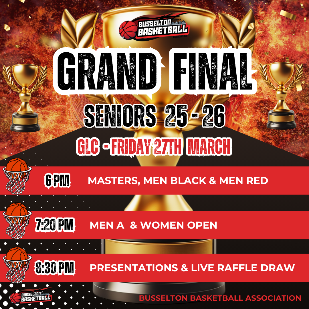 Grand Final Post Seniors 25 - 26